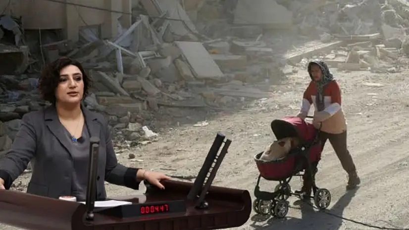 Siirt Milletvekili Sarıtaş'tan 6 Şubat'ın  depreminin yıl dönümünde Bakanlığa kadın ve çocuklar için soru önergesi