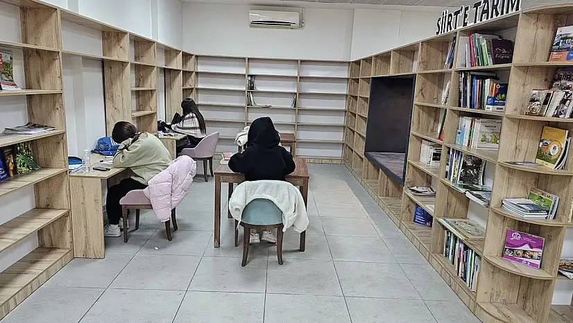 Siirt Tarım Ağaç Müzesi Kütüphanesi Haftanın 7 Günü Öğrencilere Açık Olacak