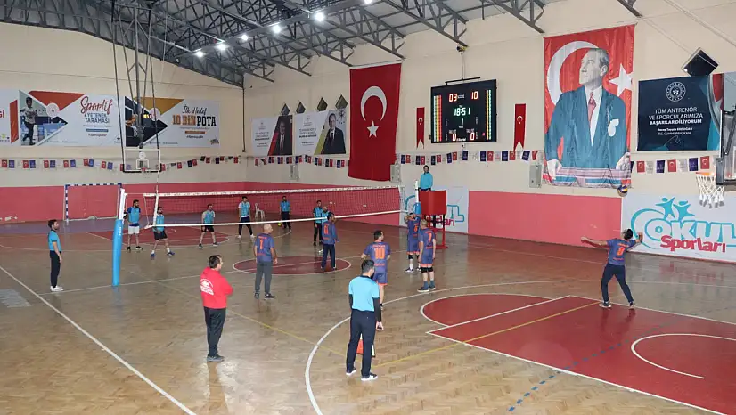 Siirt'te 3. Kamu Spor Oyunları Voleybol Müsabakaları Başlıyor