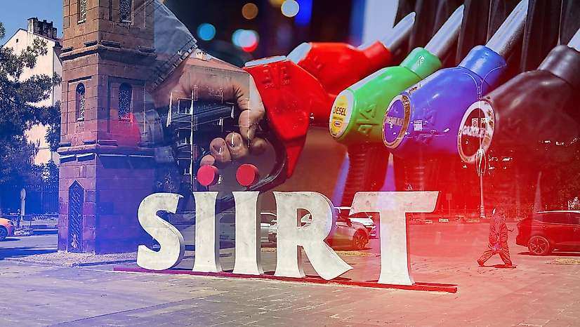 Siirt'te Akaryakıt Fiyatları Zam Sonrası Güncellendi: Motorin 85 TL'yi Aştı