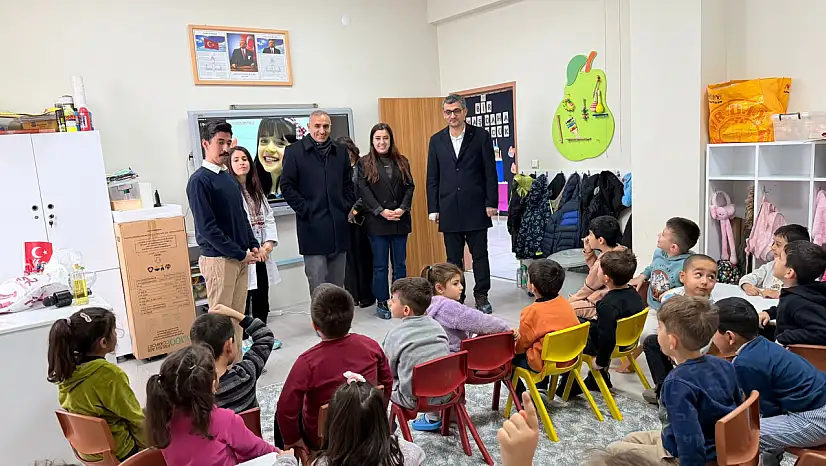 Siirt'te anaokulu öğrencilerine sağlıklı yaşam bilinci aşılandı