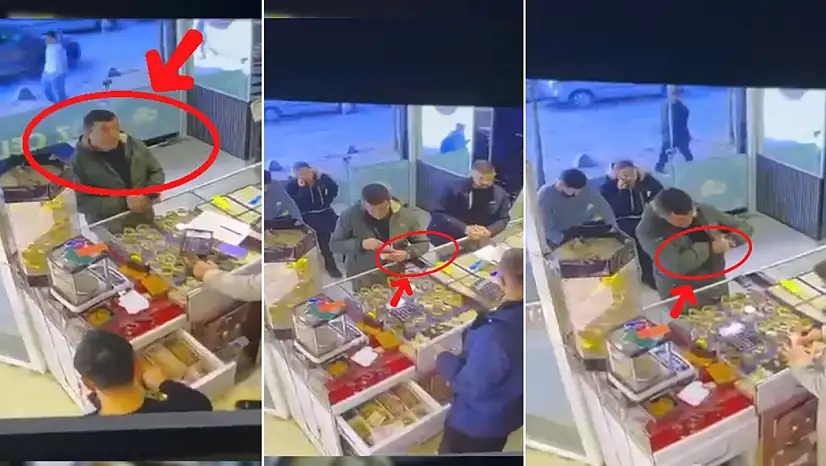 Siirt'te cinayet soruşturmasında dikkat çeken anlar: Zanlının kuyumcudaki görüntüleri ortaya çıktı