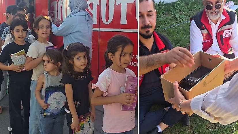 Siirt'te Çocuklar Telefon Ve Tableti Bıraktı, Parkta Bir Araya Geldi