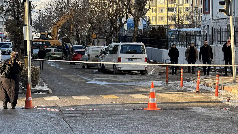 Siirt'te doğalgaz alarmı: Yol kapatıldı