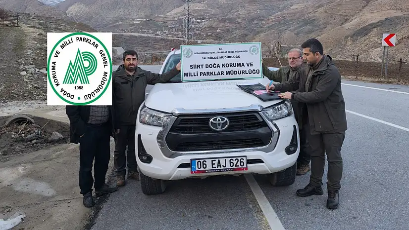 Siirt'te Doğaya Tuzak Kuran Avcıya Ceza Kesildi