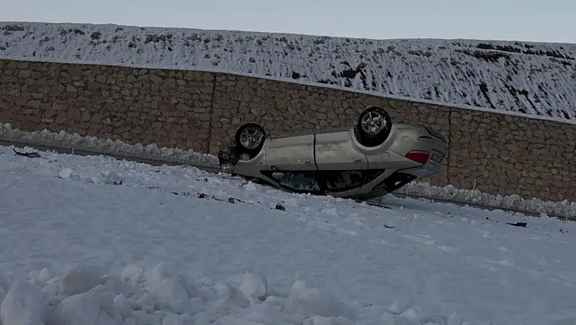 Siirt'te Facianın Eşiğinden Dönüldü: Araç Takla Attı, Sürücü Yaralandı