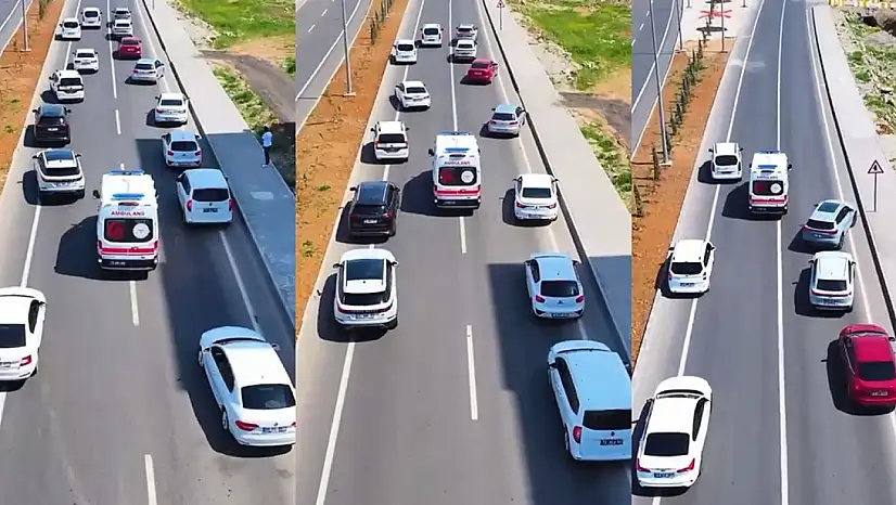 Siirt'te 'Fermuar Sistemi' Uyarısı: İl Sağlık Müdürlüğü Sürücüleri Hayat Kurtaran Kurala Davet Etti
