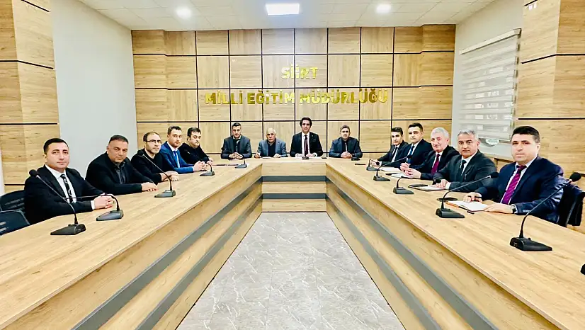 Siirt'te İl Eğitim Yönetim Toplantısı Gerçekleştirildi
