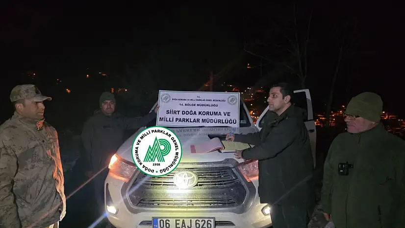 Siirt'te kaçak avcılığa ağır ceza: 4 kişiye 75 bin TL para cezası