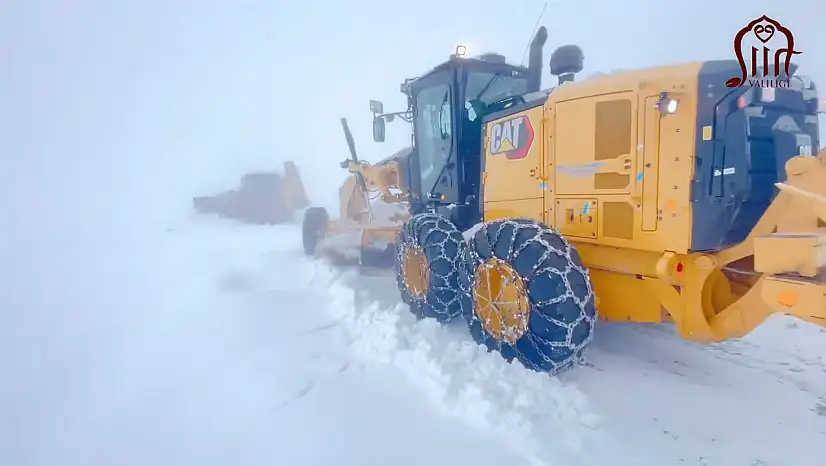 Siirt'te Merkeze Bağlı 14 Köy Yolu Ulaşıma Açıldı