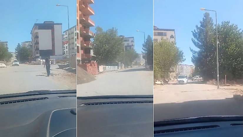 Siirt'te okul yolunda güvenlik endişesi: Mahalle sakinleri kaldırım ve kamera istiyor