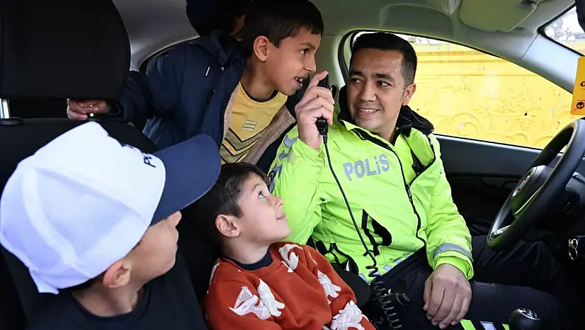 Siirt'te Özel Öğrencilere Trafik Bilinci Eğitimi