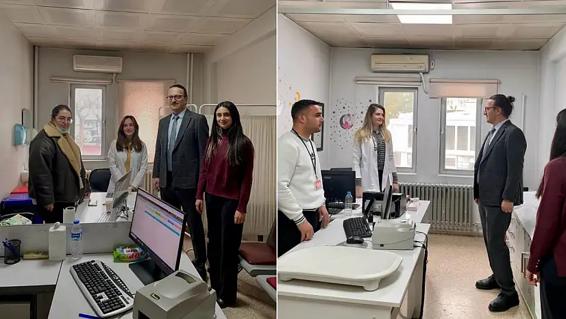 Siirt'te Pervari Devlet Hastanesi'nde SDS denetimi yapıldı