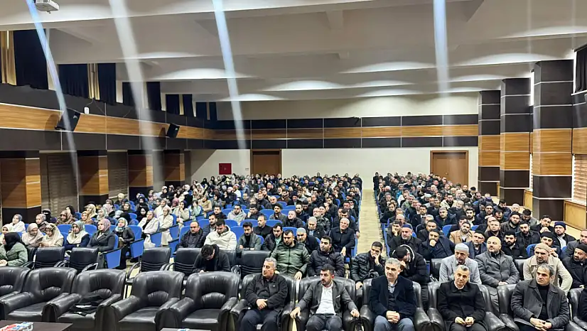 Siirt'te Ramazan Öncesi Aylık Mutat Toplantı Yapıldı