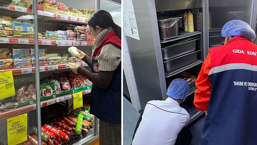 Siirt'te Riskli Gıda İşletmelerine Yoğun Denetim