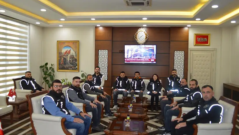 Siirt'te uyuşturucuyla mücadele eden narkotik şubeye başarı belgesi