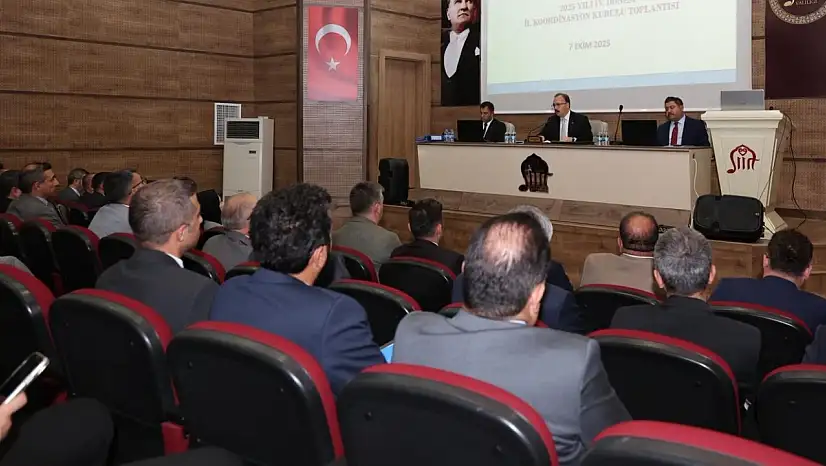 Siirt'te Yatırım ve Güvenlik Planlaması: Kırsalda Yol, Kentte Doğalgaz ve Taşkın Önlemleri