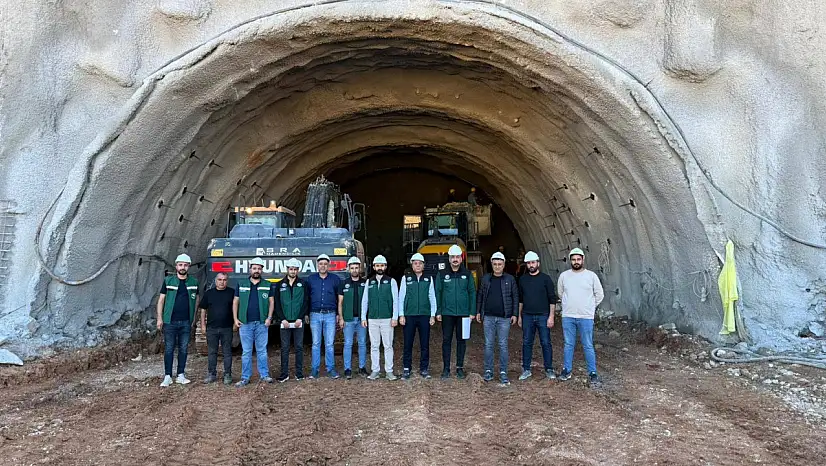 Siirt'te Yığınlı Tüneli'nde Çalışmalar Devam Ediyor!
