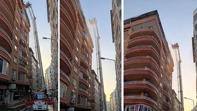 Siirt'te Yılların Sorunu Çözüldü: İtfaiyeden Yüksek Çatılara Etkin Müdahale
