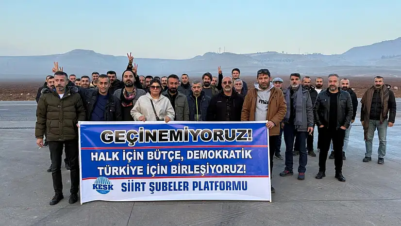 Siirt'ten Van'daki ''Geçinemiyoruz'' Mitingi İçin Yola Çıktılar