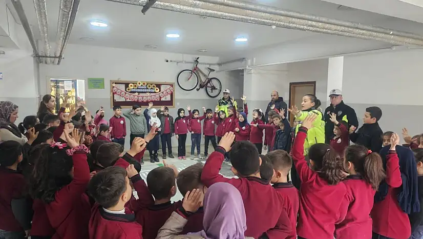 Siirt Tillo'da öğrencilere trafik eğitimi semineri düzenlendi