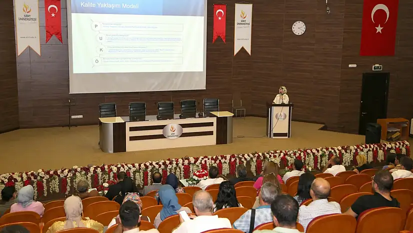 Siirt Üniversitesi'nde ISO 9001:2015 İç Tetkik Bilgilendirme Toplantısı Düzenlendi