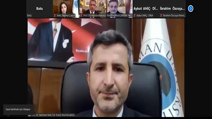 Siirt Üniversitesi'nin yer aldığı Enerji Akademisi'nde ilk ders yapıldı