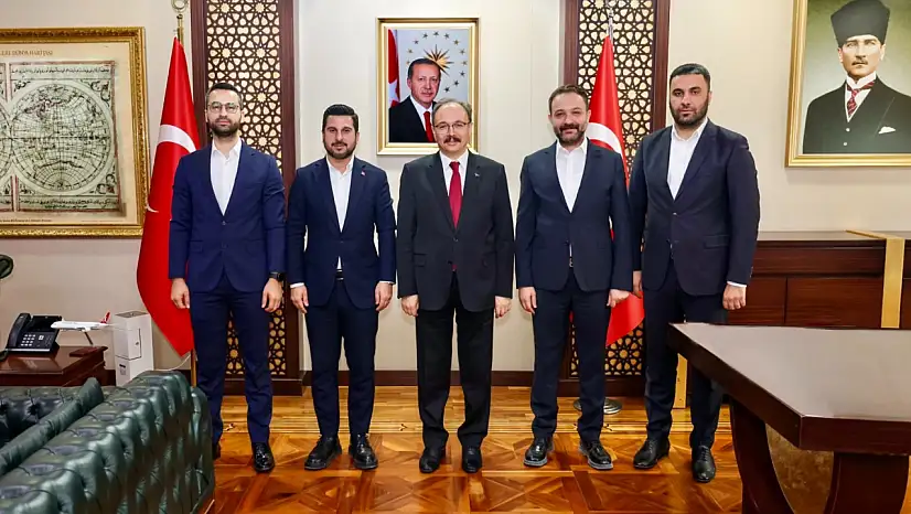 Siirt Valisi Kızılkaya, TÜGVA Heyetini Makamında Kabul Etti