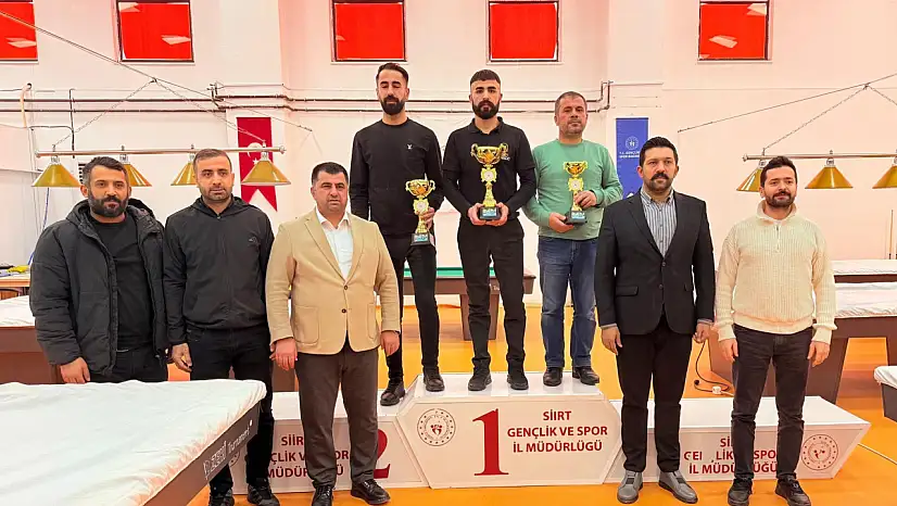 Siirtli Bilardocular Türkiye Şampiyonası İçin Vize Aldı