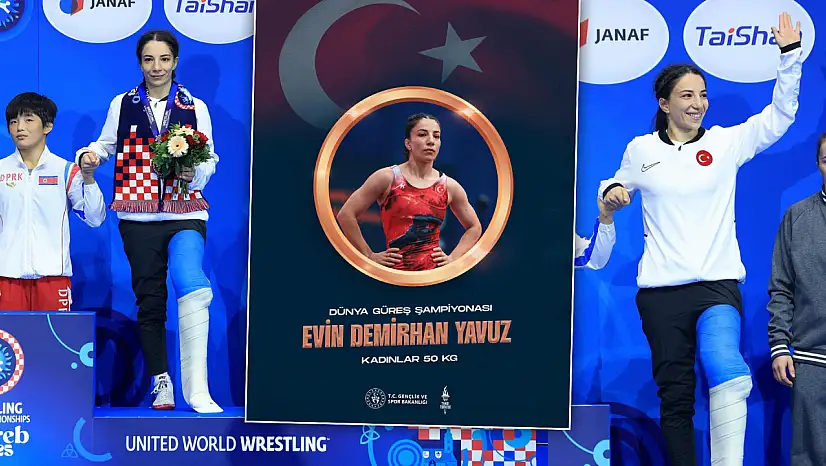 Siirtli Milli Güreşçi Evin Demirhan Yavuz Dünya Üçüncüsü Oldu
