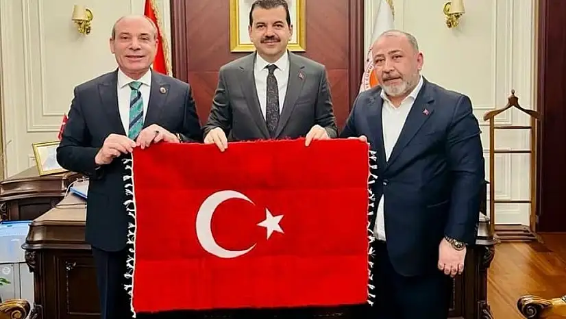 Siirtli Seyithan Solmaz'dan Adalet Bakan Yardımcısı Mehmet Yılmaz'a ziyaret