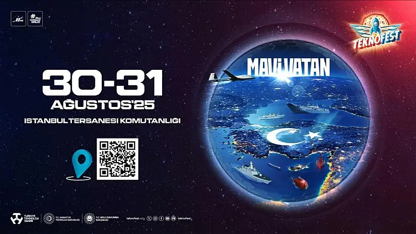 TEKNOFEST 'Mavi Vatan' Etkinliği için Ziyaretçi Kayıtları Başladı