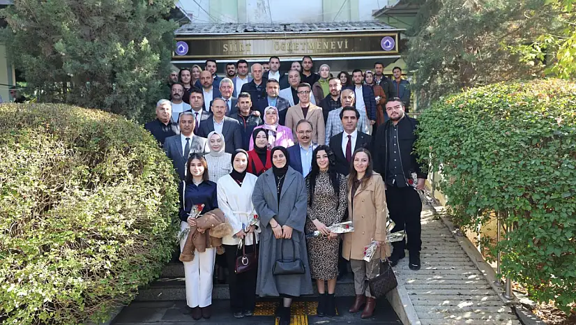 Vali Kızılkaya 24 Kasım Öğretmenler Günü'nde Öğretmenlerle Buluştu