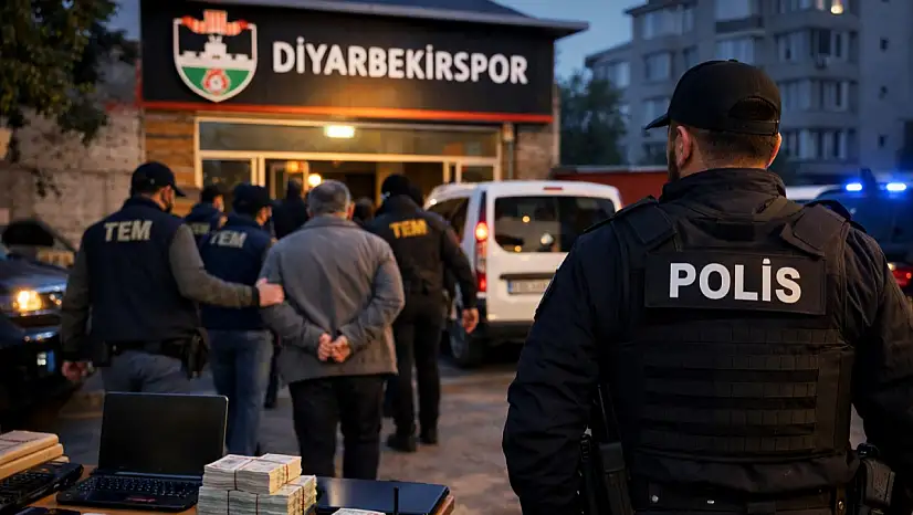 Yasa dışı bahis operasyonu: 3 şirkete ve Diyarbekirspor'a el konuldu