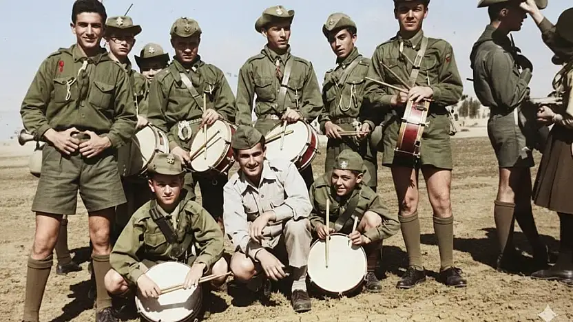 1959 Cumhuriyet Bayramı'ndan nostaljik kareler: Siirt Lisesi bando takımı gün yüzüne çıktı