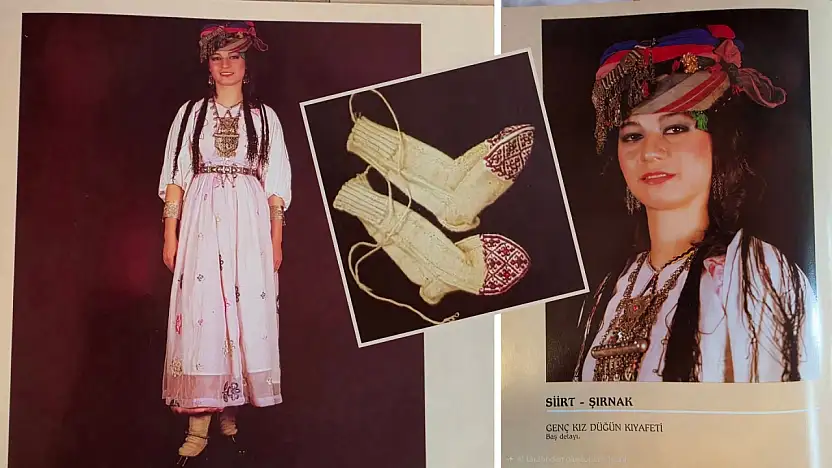 1986 Basımı Kitapta Siirt'in Geleneksel Düğün Kıyafeti Gün Yüzüne Çıktı