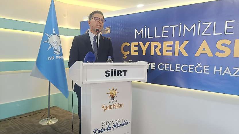 Abdülhekim Gider: Siirt'te 3 Milletvekili Çıkaracağız, Yeniden Birinci Parti Olacağız