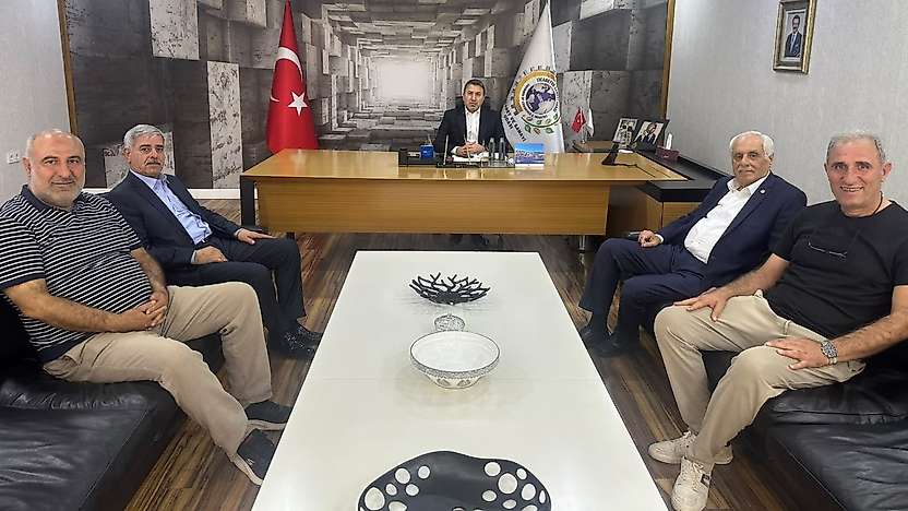 Afif Demirkıran ve Hikmet Ekin'den Siirt TSO'ya Ziyaret