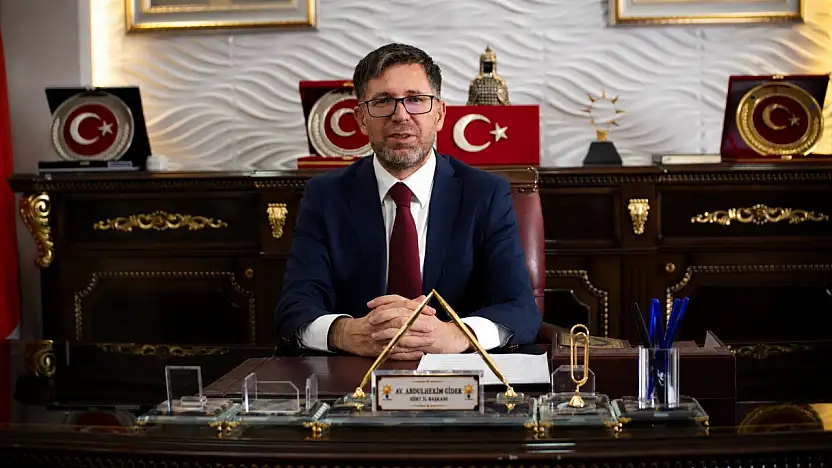 AK Parti Siirt İl Başkanı Abdulhekim Gider, kentte devam eden ve planlanan yatırımları açıkladı