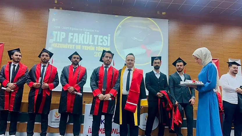 Ali Tepe Yazdı! Türkiye'ye Siirt'ten 21 Doktor Yetişti: Bu Başarıya Sahip Çıkmalıyız