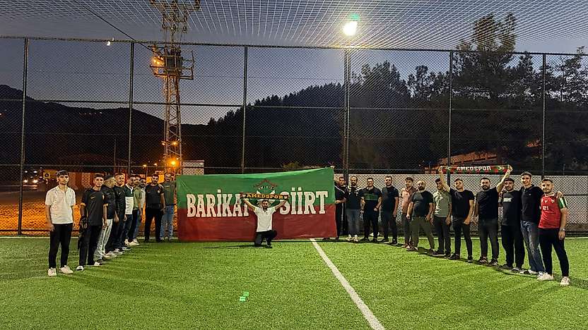 Amedspor'un Taraftar Grubu Siirt'te Temsilcilik Kurdu