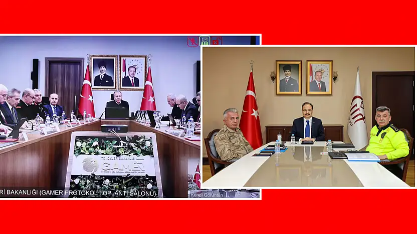 Bakan Yerlikaya Başkanlığında 81 İl Toplandı: Siirt'te Yeni Yıl Tedbirleri Masaya Yatırıldı