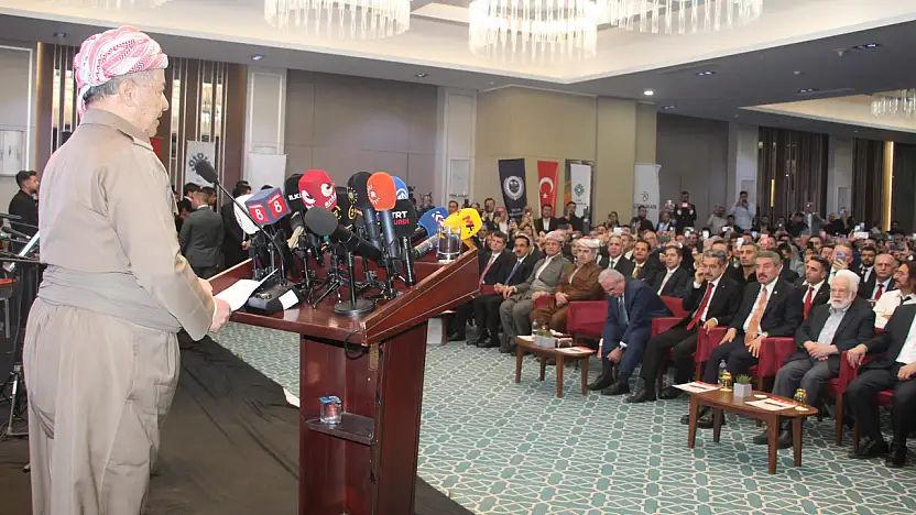 Barzani'den Cizre'de Tarihi Mesaj: ''Barış İçin Her Şeyi Yapacağız''