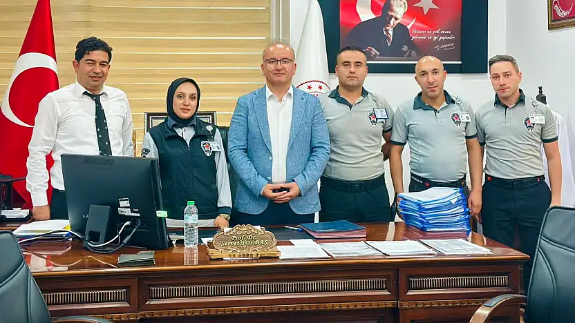 Başhekim Yolbaş'tan Güvenlik Personeline Teşekkür