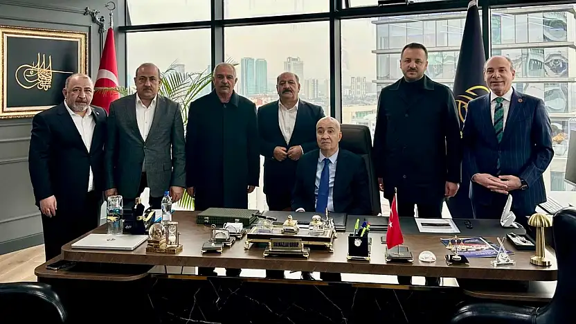 Cumhurbaşkanı Başdanışmanı Turgut Aslan'dan Siirtli Solmazlar Group'a Ziyaret