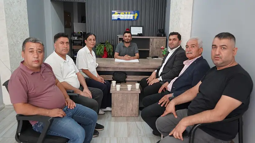 DEM Parti Heyetinden Artı Siirt Haber Ajansına Ziyaret