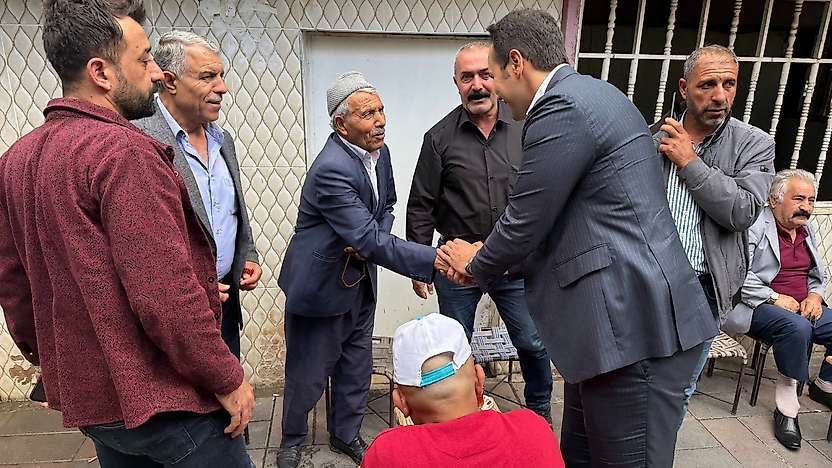 Doğru Yol Partisi Genel Başkanı Küpeli Siirt'te Esnaf Ve Vatandaşlarla Buluştu