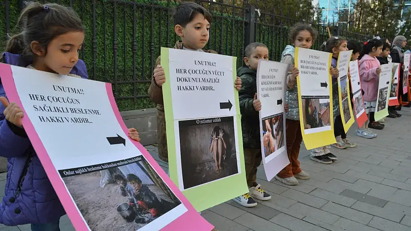 Dünya Çocuk Hakları Günü'nde Gazze İçin Sessiz Çığlık: Artık Çocuklar Ölmesin