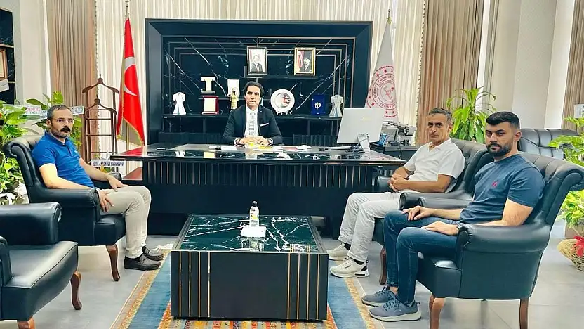 Eğitim-Sen'den İl Milli Eğitim Müdürü'ne Ziyaret