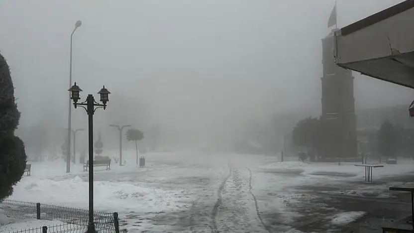 Eruh'ta taşımalı eğitime kar engeli